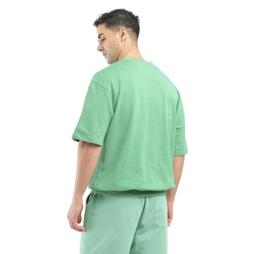 Image of Men's Solid Loose Fit T-shirt