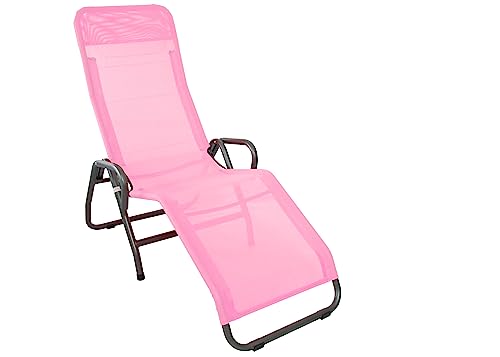 MFG Bäderliege Pool 3', anthrazit/rosa