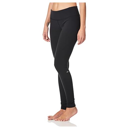 Alo Yoga Women's Airbrush Legging, Black, S