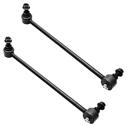 Image of Detroit Axle - Front 6pc Control Arms Kit for 06-10 VW Passat, 09-13 Tiguan, 09-17 CC, 2 Lower Control Arms + Ball Joints 4 Front and Rear Sway Bar Links Suspension Kit Replacement