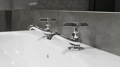 Central Brass 0239-P Single Handle Basin Faucet in Chrome