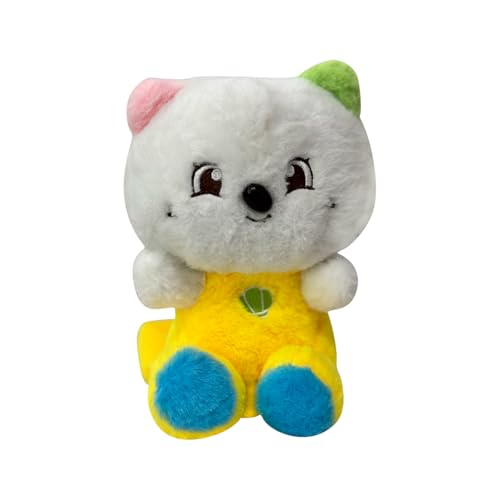 Image of ADORA Hooded Teddy Bear Soft Toy - Kawaii Plushie for Kids, Cute & Huggable Baby Plush Toy, Lovable Gift for Boys & Girls, Ideal for Birthdays & Special Occasions (Teddy Yellow White)