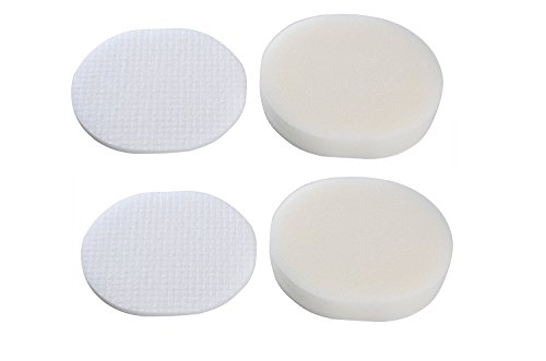 Green Label 2 Pack Replacement Foam and Felt Filter Kit XFF80 for Shark Navigator Professional Vacuum Cleaners. Fits: NV70, NV71, NV80, NV90, NV95, UV420