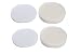 Green Label 2 Pack Replacement Foam and Felt Filter Kit XFF80 for Shark Navigator Professional Vacuum Cleaners. Fits: NV70, NV80, NV90, UV420