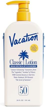 Vacation Classic SPF 50 Sunscreen Lotion, 20 Fluid Ounces