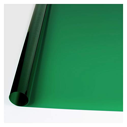 Bdf Cagn Window Film Transparent Color Green 12" X 25Ft #TOP2