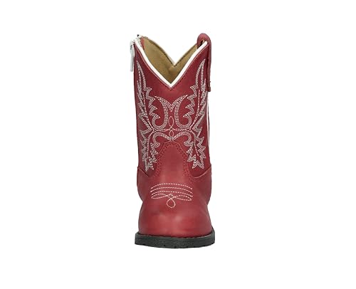 Smoky Mountain Boots Toddlers' Hopalong Western Boot, Faded Red, Medium, Size 10 US2
