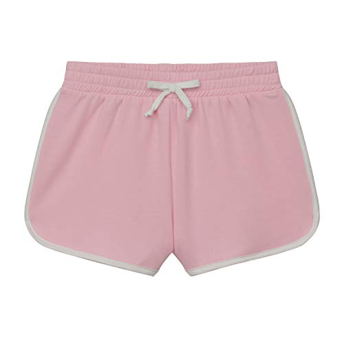 Btween Girls 4-Piece Active Performance Dolphin Shorts With Faux Drawstring, Sports Running Shorts For Kids #TOP1