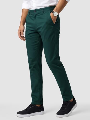 Image of Beyoung Cotton Lycra Classic Fit Chino Pants for Men | Casual Pants | Stretchable Chinos | Slant Pockets | Chino Trousers