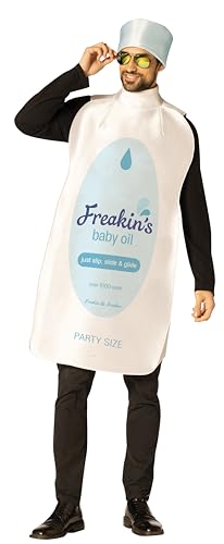 Halloween Costumes, Baby Oil Bottle Costume, Women and Men, Adult
