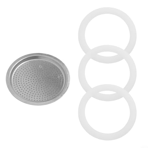 Guarnizioni di ricambio e filtri in alluminio per le esigenze della macchina da caffè espresso (9 tazze)