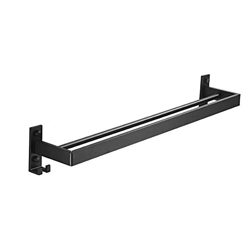 Porte-serviettes luxe antirouille en aluminium d'espace durable 40cm