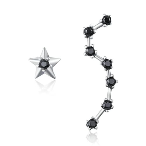 S925 Sterling Silver Ladies Irregular Pendientes cumpleaños Boda Navidad Valentines día Regalos para su Madre Joyas para Novias