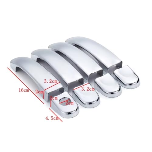Protecteur poignée porte couvercle garniture extérieure voiture Caddy 2004-2013