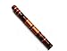 Left handed Concert Bamboo Flute C scale Fry Bansuri With Velvet cover & case