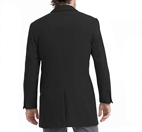Calvin Klein Men's Slim Fit Wool Blend Overcoat Jacket2