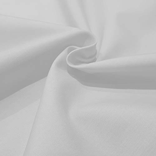 Popelin algodón blanco