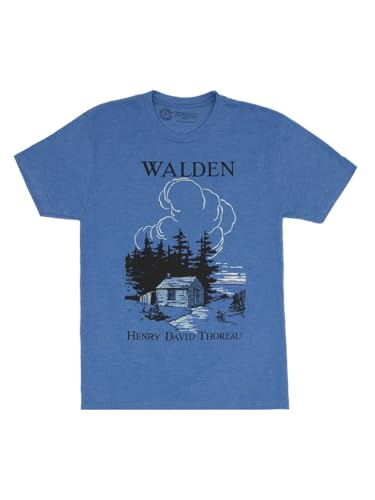 Out of Print Walden by Henry David Thoreau Adult Unisex T-Shirt for Book Lovers