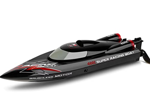 Bateau télécommandé rapide WL916 anti-capotage avec alarme batterie faible