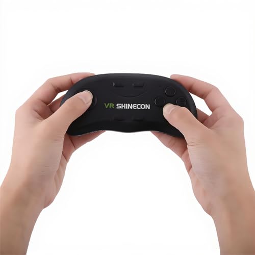 Image of Zopsc Bluetooth Gamepad Controller, Wireless Remote Gamepad with 20-40h Battery Life for Phone PC VR Gaming Black 5.1x2.2x0.55inch