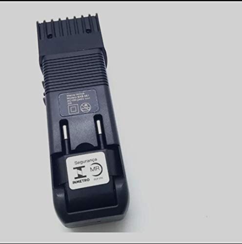 MAQUINA APARADOR CORTADOR DEPILADORA DE CABELO, BARBA E PELOS COM TESOURA E PENTE BIVOLT
