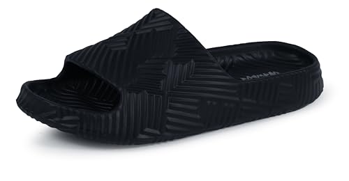 weweya slippers for women and men - bathroom shower shoes - non slip house slides - lightweight beach sandals