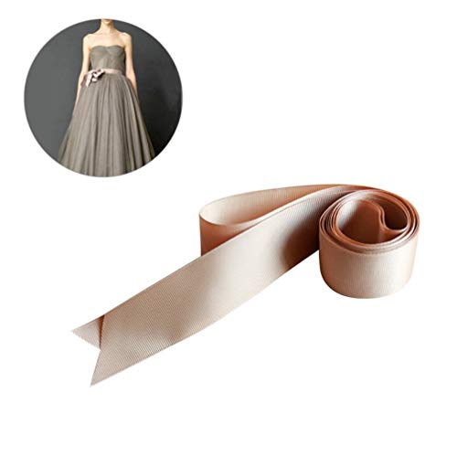 Amosfun Cintura da sposa in raso, per matrimonio