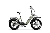 Blaupunkt Enno Fat Falt-E-Bike - Kieselgrau - matt/Modell 2022