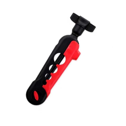 FASPLORE Compact Fishing Line Spooler Fishing Line Winder Fishing Line Winder Spooler Machine (Black-RED)