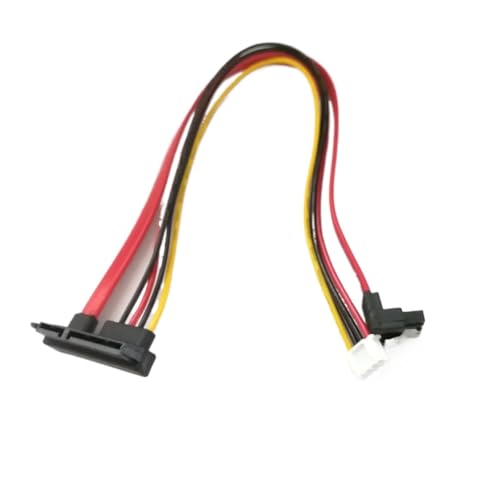 Cable SATA de datos y alimentación ángulo 90° 80cm