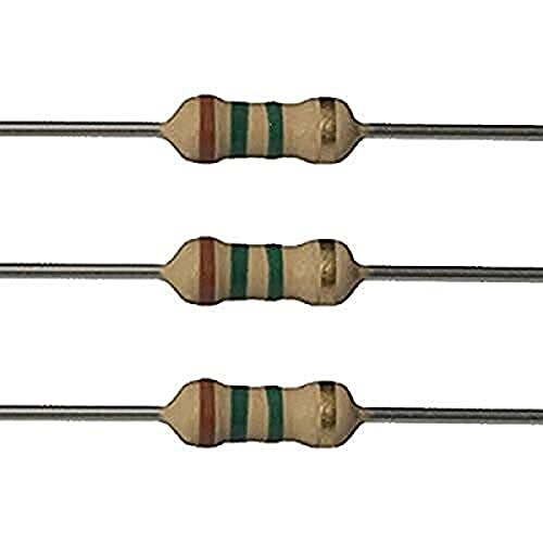 Image of E-Projects 10EP5141M50 1.5M Ohm Resistors, 1/4 W, 5% (Pack of 10)
