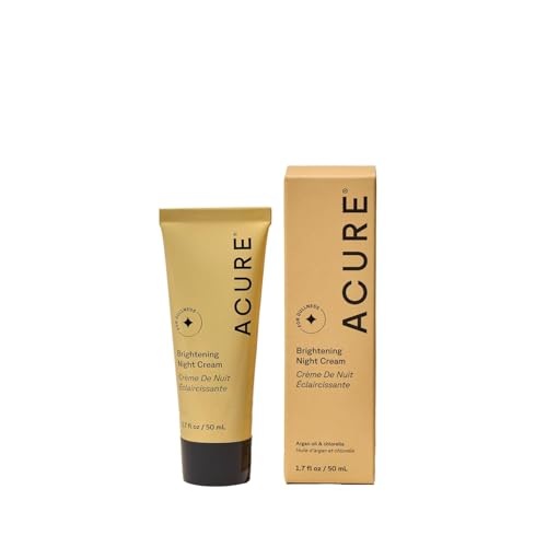Acure Brightening Night Cream - Radiance Boosting...
