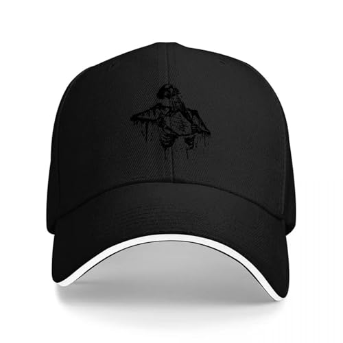 Casquette de baseball Dark Angel broderie noire idéale pour vos sorties streetwear en ville