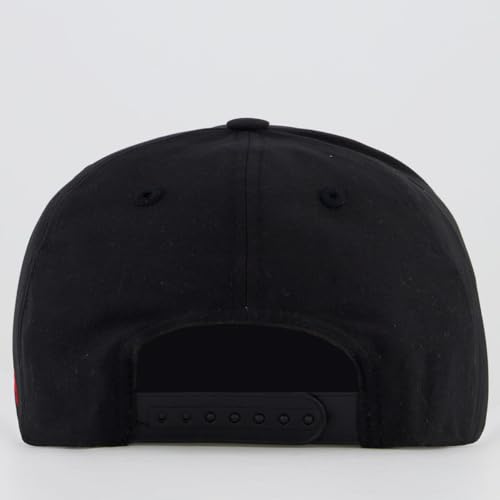 Boné Sport Recife Basic Preto e Vermelho