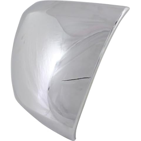 Motomint Left front bumper 2007 2008 2009 2010 Compatible for Chevrolet Silverado 2500 HD 3500 HD | Chrome | OE 15839253 GM1016107 Cover