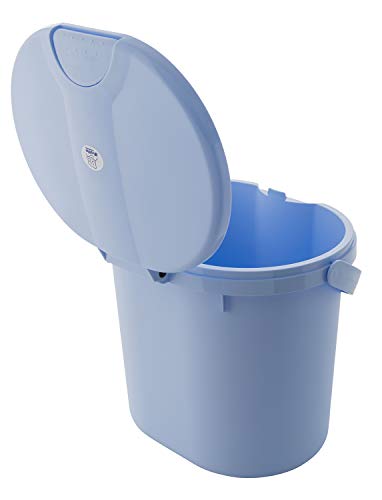 Rotho Babydesign 'TOP' Luieremmer, kanteldeksel, 11 l, vanaf 0 maanden, sky blue (lichtblauw), 200020289 - Image 4