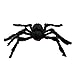 Artibetter 1Pc 30Cm Ragno di Halloween Spaventoso Peluche Spettrale Ragno Halloween Spaventoso Ragno Gigante Peluche Festa di Halloween Decorazione Spaventosa Casa Stregata Prop (Nero)