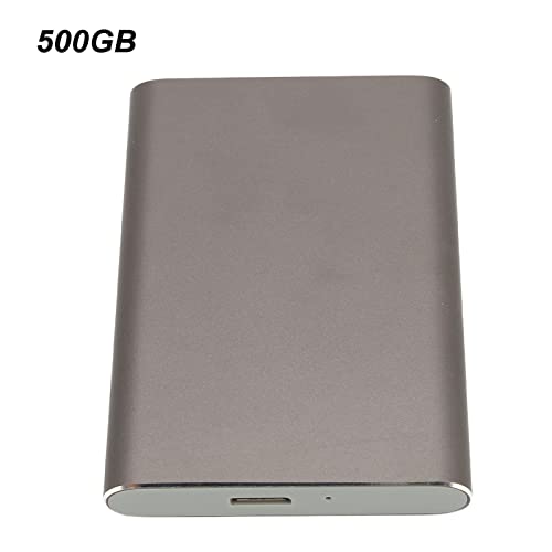 Image of SSD, Easy to Use External Hard Drive Advanced Technology Ultra Thin for TVs 500GB