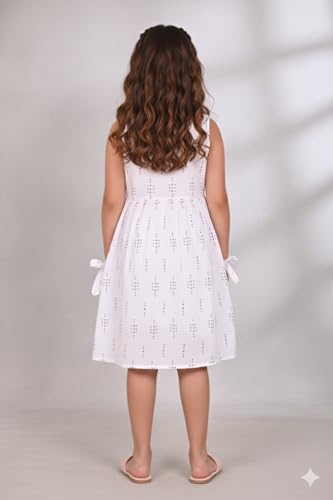 Image of VIKITA 2017 Girls Embroidery Cotton Long Sleeve Flower Dresses LH5460 for 1-8 Years ?-