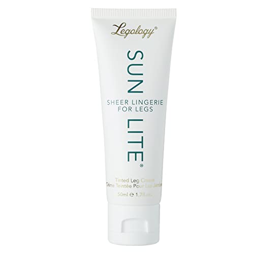 Legology Sun-Lite Contouring Tinted Leg Cream, Sheer Leg Make Up for Bare Leg Confidence 50ml