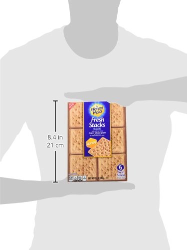 Nabisco, Honey Maid, Fresh Stacks, Honey Graham, 12.2oz Box (Pack of 4)