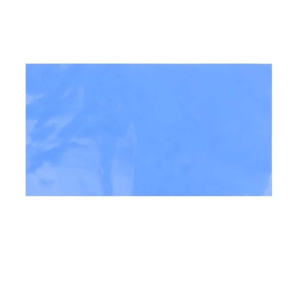 Cuscinetto termico in silicone 200mm * 400mm 1mm Foglio di raffreddamento in for dissipatore calore, cuscinetto ultra sottile blu for alimentatore 1pz