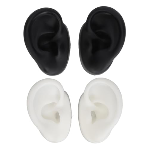 3D Silicone Ear Model, 2 Pair Ear Piercing Kit