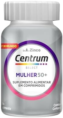 Centrum Mulher 50 Mais Multivitaminico, com Vitamina D, Vitamina ...