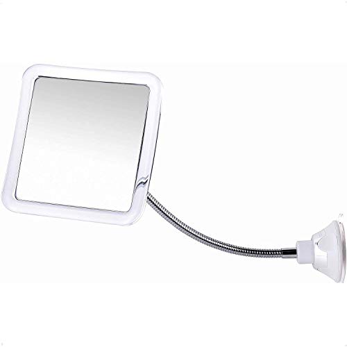 Mirrorvana flexible fogless shower mirror for shaving w…