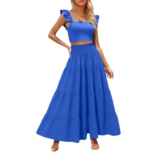 Tenue de vacances décontractée ciel : l'ensemble robe superposée anti-complexes