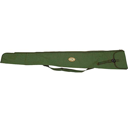 Fodero per Fucile Calibro Cal 12 da Caccia Cotone Verde Custodia Porta Fucili Armi