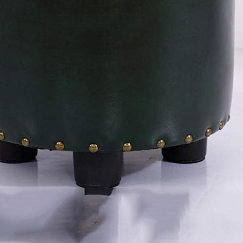 Repose-Pieds Chic et Tabouret Vert d'Appoint pour Canapé Moderne - 6