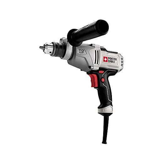 PORTER-CABLE Corded Drill, Variable Speed, 7-Amp, 1/2-Inch (PC700D)