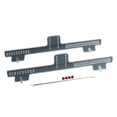 DUHWQ Adjustable Wheelbase Measurement Tool Compatible with RC Crawlers Compatible with 1/10 1/8 Chassis